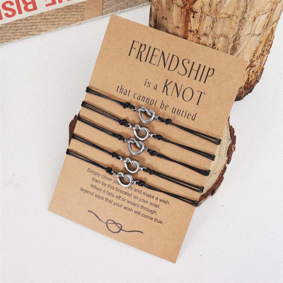 Friendship Bracelet, Friendship is A Knot, Friendship Gift, Wish Bracelets, Knot Infinity Bracelets, Best Friend Bracelet